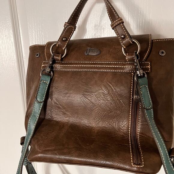 Justin Boots  Leather Conceal Backpack 
Two/toned color - Picture 4 of 8